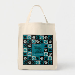 Bolsa Tote Mosaico fantasma do Halloween
