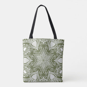 Bolsa Tote Moss Mandala