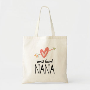 Bolsa Tote Most Loved Nana Tote Bag