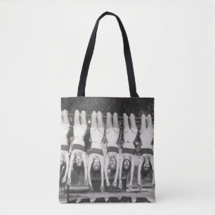 Bolsa Tote Mostradores em bares de macacos, designs brincalhã