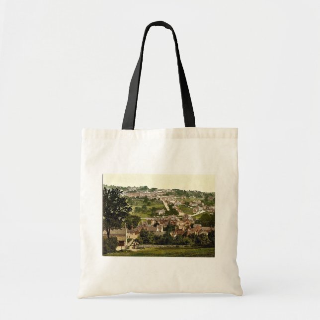 Bolsa Tote Mostrar hidropático, Derbyshire do banco de (Frente)