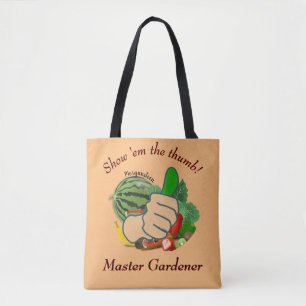 Bolsa Tote Mostre-me o polegar Master Gardener