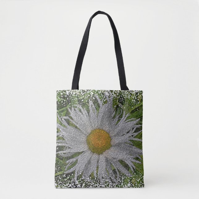 Bolsa Tote Mostre-me uma Margarida #1 (Frente)