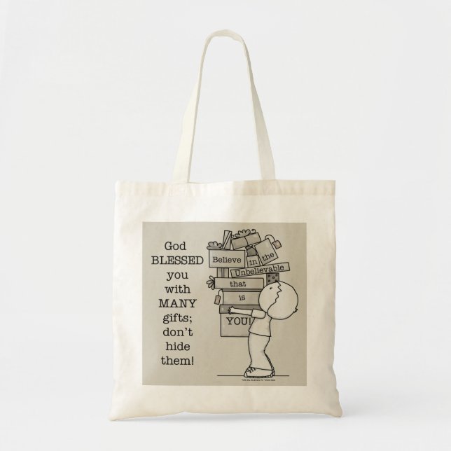 Bolsa Tote Mostre seus presentes (Frente)