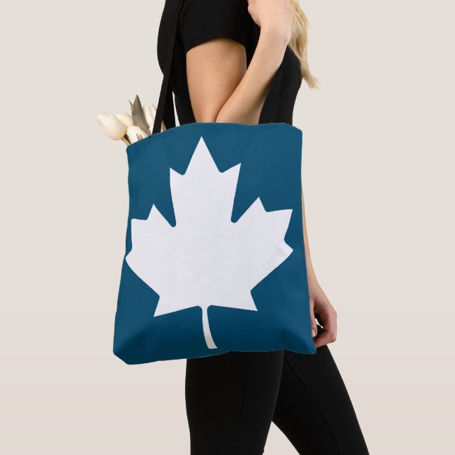 Bolsa Tote Mostre suas cores - Canadá (Close Up)
