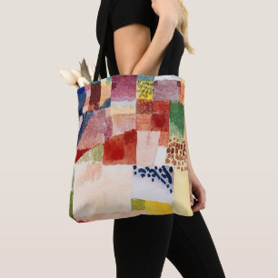 Bolsa Tote Motif de Hammamet por Paul Klee, Abstrato Art