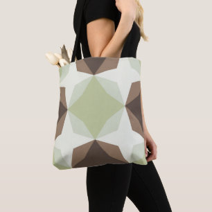Bolsa Tote Motif Verde Sutil