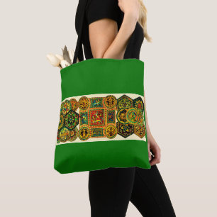 Bolsa Tote Motifs do Renascimento Italiano impressão