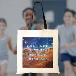 Bolsa Tote Motivação do espaço externo Inspiracional