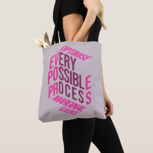 Bolsa Tote Motivação Seca   Ganhos Marginais  