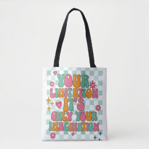 Bolsa Tote Motivacional, Inspirador, Boas Vibrações