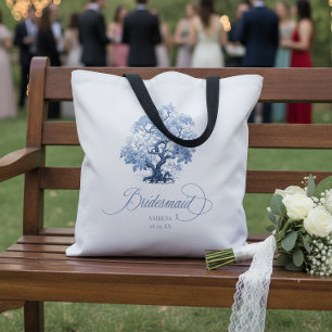 Bolsa Tote Motivo de Árvore de Casamento Chinoiserie para Dam