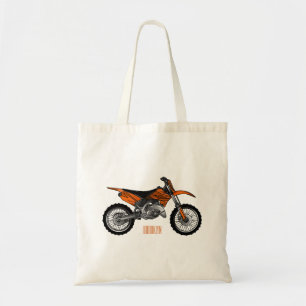 Bolsa Tote Moto fora-de-estrada/desenho animado