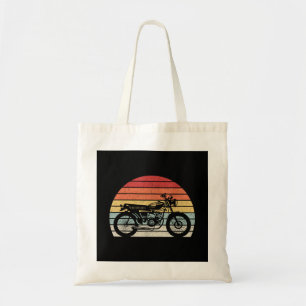 Bolsa Tote Motocicleta Vintage Retro
