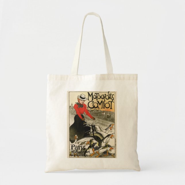 Bolsa Tote Motocicletas de Comiot (Frente)