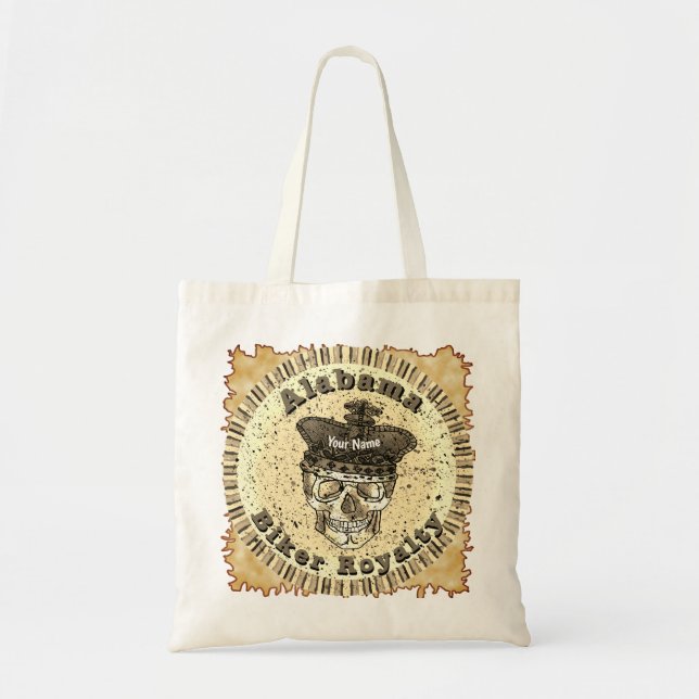 Bolsa Tote Motociclista do Alabama (Frente)