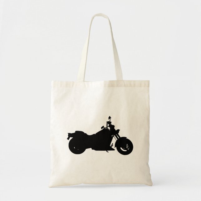 Bolsa Tote Motociclo Silhouette (Frente)