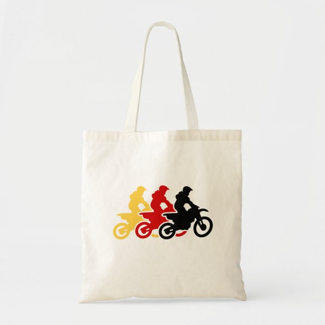 Bolsa Tote motocross (Frente)