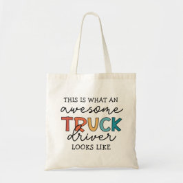 Bolsa Tote Motorista de caminhão engraçado | Incrível Motoris
