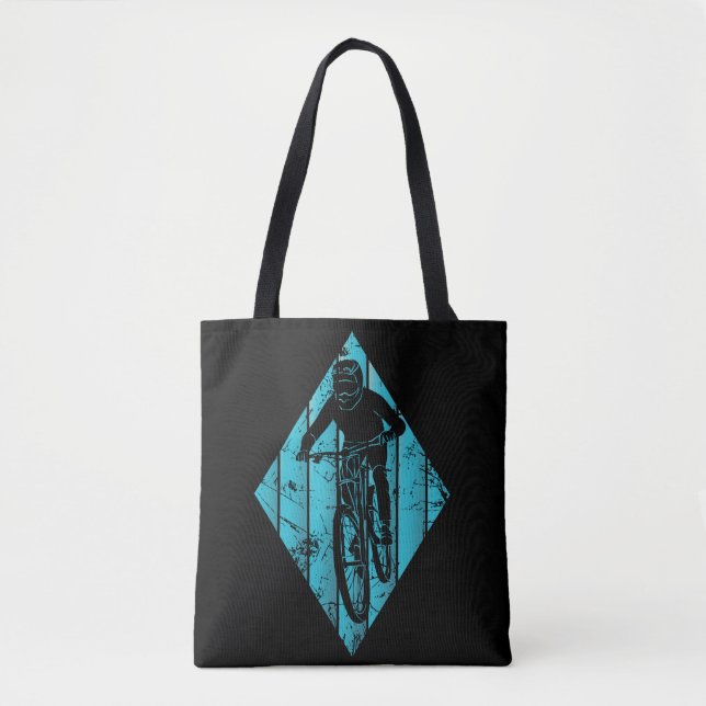 Bolsa Tote Mountain Biker Vintage (Frente)
