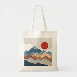 Bolsa Tote Mountains Sunset Beauty