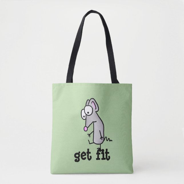 Bolsa Tote Mouse Ajustado (Frente)