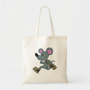 Bolsa Tote Mouse como Runner com Backpack