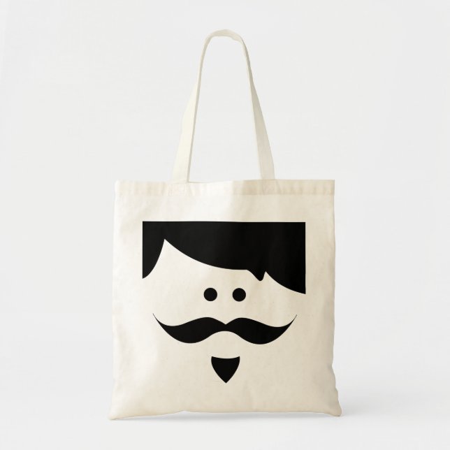 Bolsa Tote moustache (Frente)