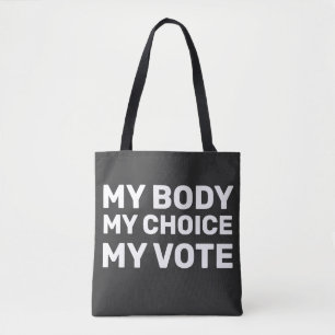 Bolsa Tote Movimentação das Mãos Meu Corpo Minha Escolha Meu 