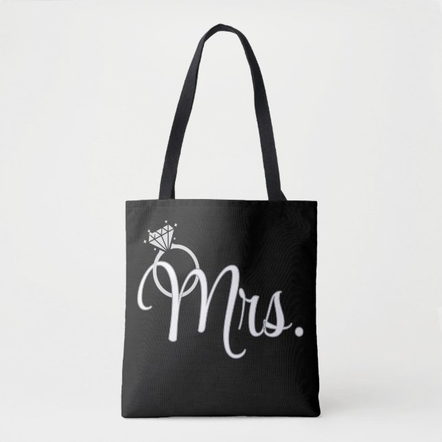 Bolsa Tote Mrs. Newlywed  (Frente)