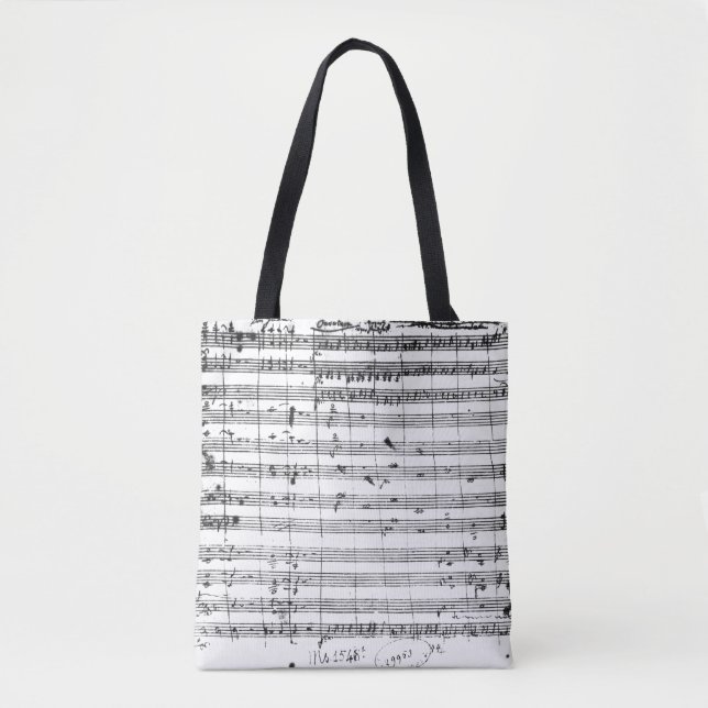 Bolsa Tote Ms.1548 Ouverture da ópera 'Don Giovanni (Frente)