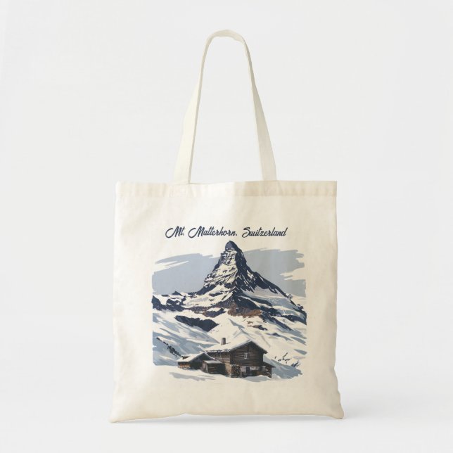 Bolsa Tote Mt. Matterhorn, Suiça: Destinos Icônicos (Frente)