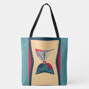 Bolsa Tote Muda os EUA lindo incrível design de citação de te