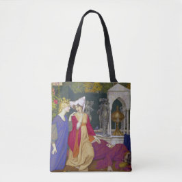 Bolsa Tote Mudando a Carta 1908 por Joseph Edward Southall
