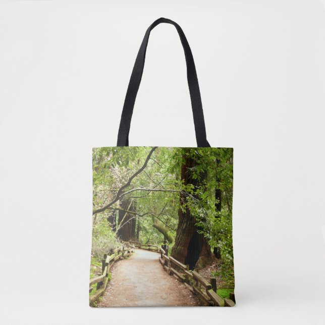 Bolsa Tote Muir Woods Path II - Fotografia natural (Frente)