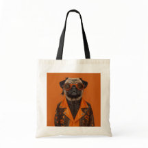 Muito assustador para manipular o Pug