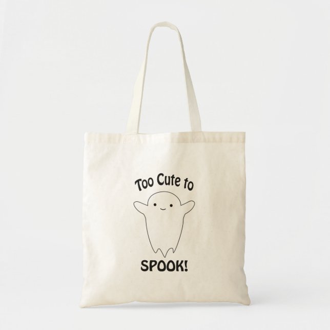Bolsa Tote Muito Bonito Para Spook - Fantasma (Frente)