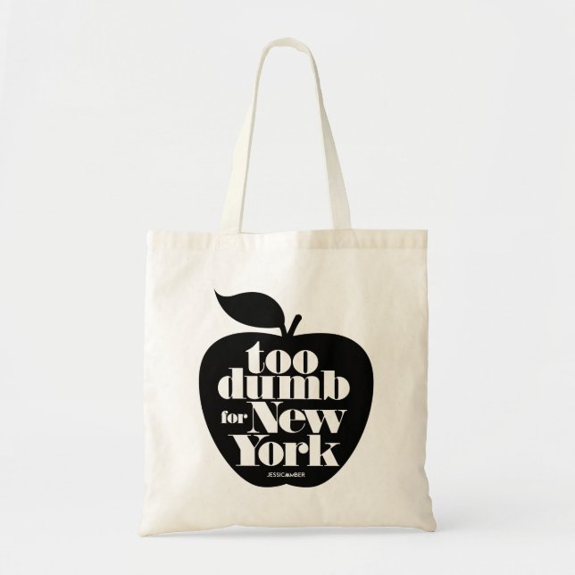 Bolsa Tote Muito burro para a Apple de Nova York (Frente)
