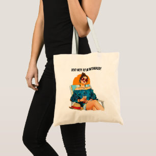 Bolsa Tote Muito Quente Para Ser Incomodado Com O Design De V
