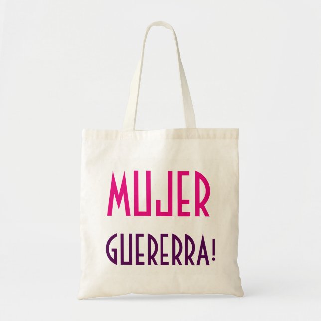 BOLSA TOTE MUJER GUERRERA TOTE BAG (Frente)