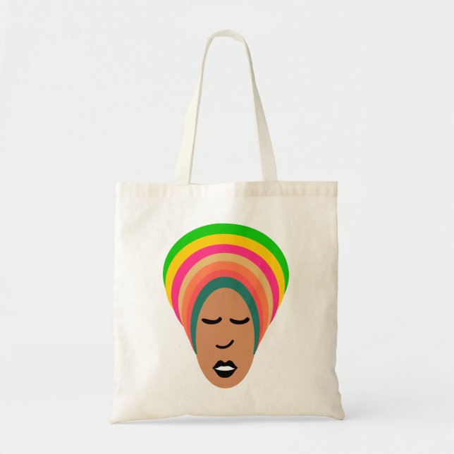 Bolsa Tote Mulher africana (Frente)