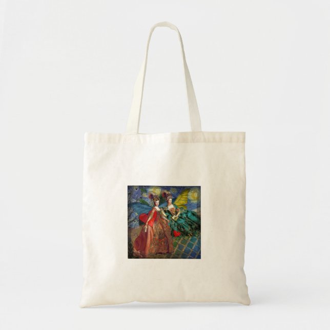 Bolsa Tote Mulher Borboleta Caprichosa Gêmeos Gótica Clássica (Frente)