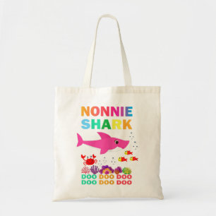 Bolsa Tote Mulher Camisa de Shark Nonnie Correspondente à Fam