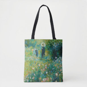 Bolsa Tote Mulher com Parasol, Jardim, Renoir