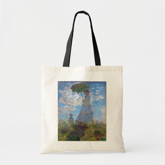 Bolsa Tote Mulher com Parasol, Monet (Frente)