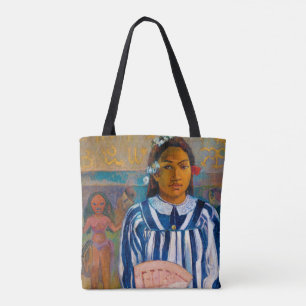 Bolsa Tote Mulher com ventilador, Gauguin