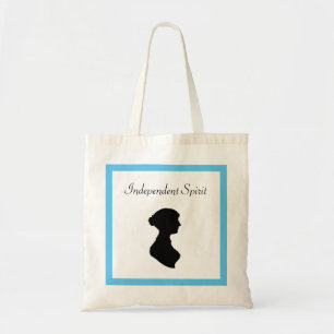 Bolsa Tote Mulher da Regência Vitoriana Silhouette Arte Indep
