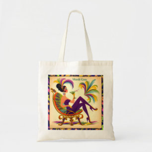 Bolsa Tote Mulher de Martini Retro Meados do Século Mardi Gra