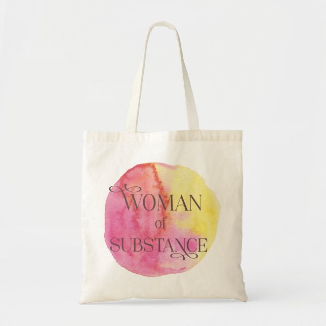 Bolsa Tote Mulher de Substância (Frente)