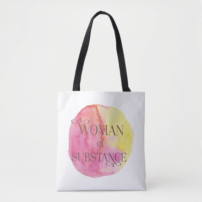 Bolsa Tote Mulher de Substância (Frente)